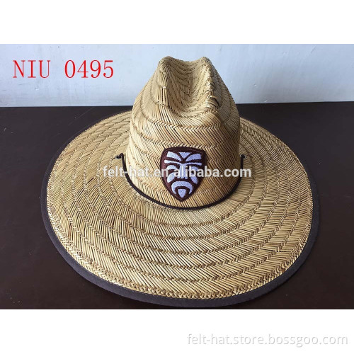 Customer wholesale summer straw hat